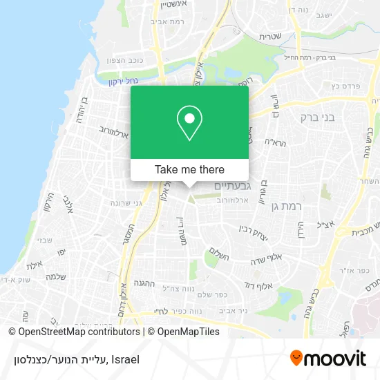 Карта עליית הנוער/כצנלסון