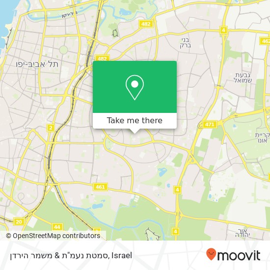 סמטת נעמ"ת & משמר הירדן map