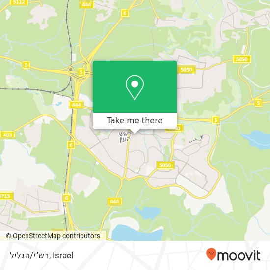 רש''י/הגליל map