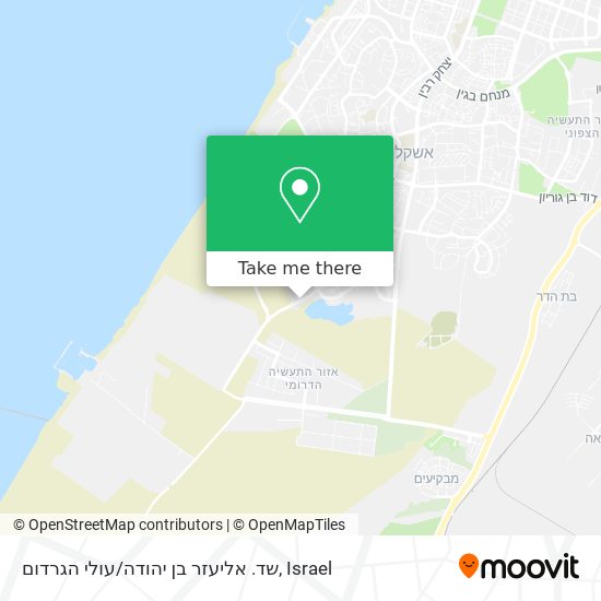 שד. אליעזר בן יהודה / עולי הגרדום map
