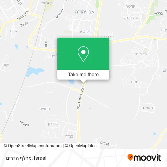 Карта מחלף הדרים