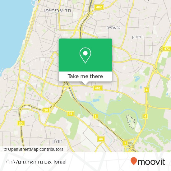 Карта שכונת הארגזים/לח''י