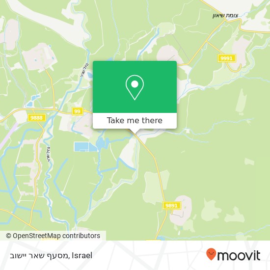 מסעף שאר יישוב map