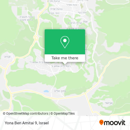 Yona Ben Amitai 9 map