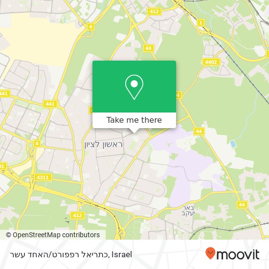 כתריאל רפפורט/האחד עשר map