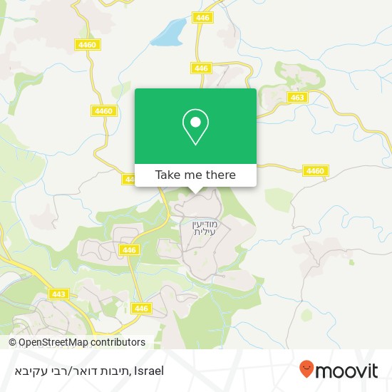 תיבות דואר/רבי עקיבא map