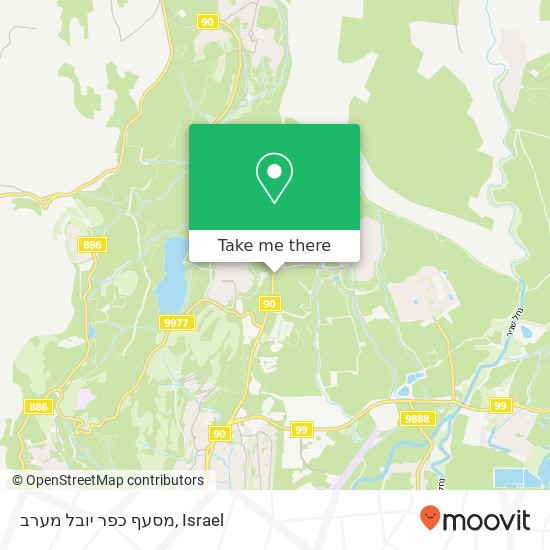 מסעף כפר יובל מערב map