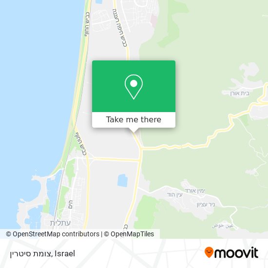 צומת סיטרין map