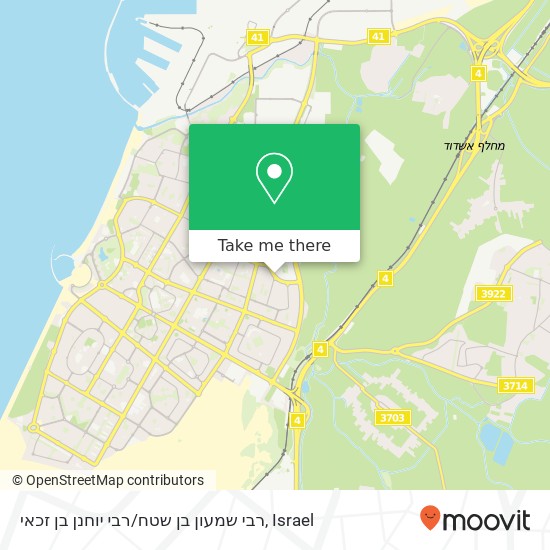 רבי שמעון בן שטח / רבי יוחנן בן זכאי map