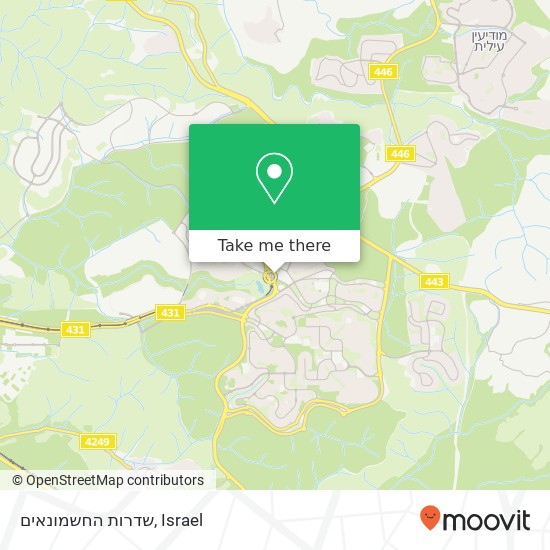 שדרות החשמונאים map