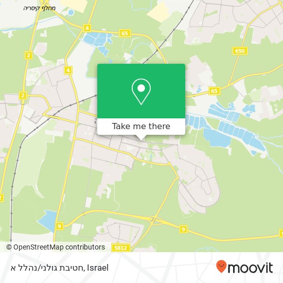 חטיבת גולני/נהלל א map