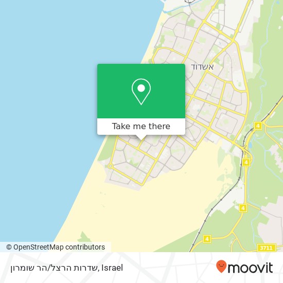 שדרות הרצל/הר שומרון map