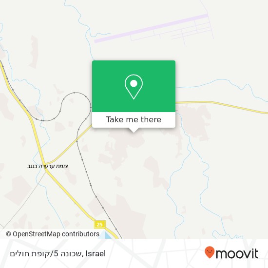 שכונה 5/קופת חולים map