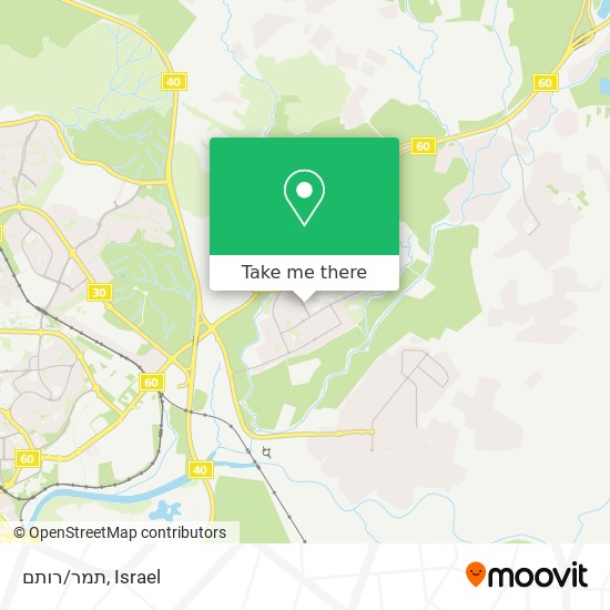 תמר/רותם map