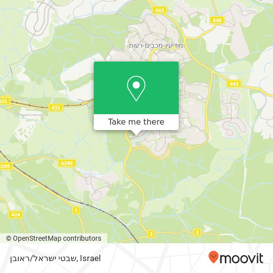 שבטי ישראל/ראובן map