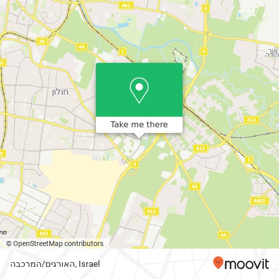 האורגים/המרכבה map