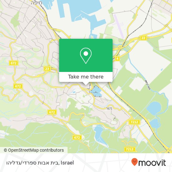 בית אבות ספרדי/גדליהו map