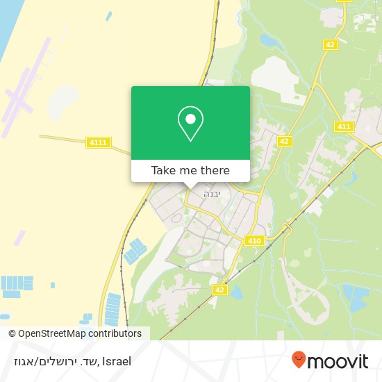 שד. ירושלים/אגוז map