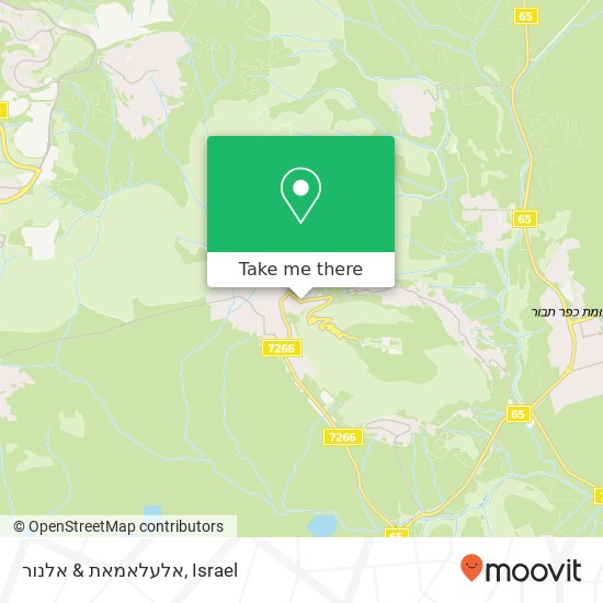 אלעלאמאת & אלנור map