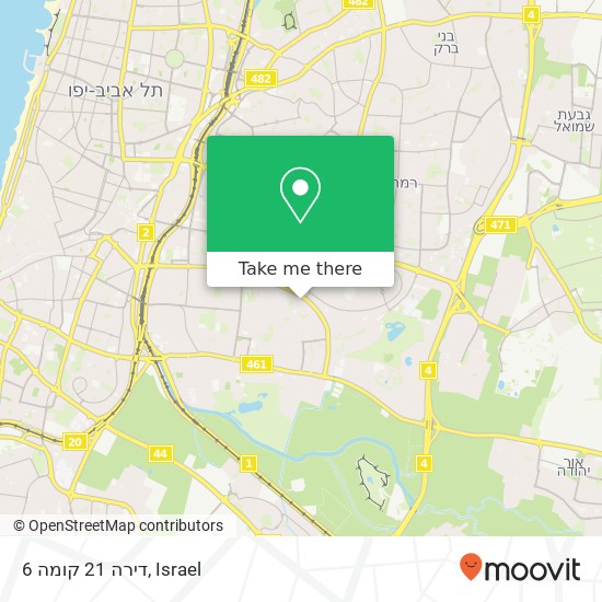 דירה 21 קומה 6 map