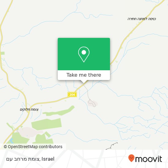 צומת מרחב עם map