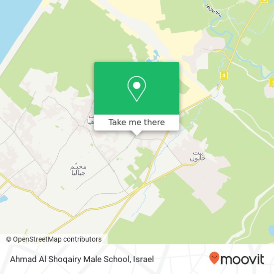 Ahmad Al Shoqairy Male School map