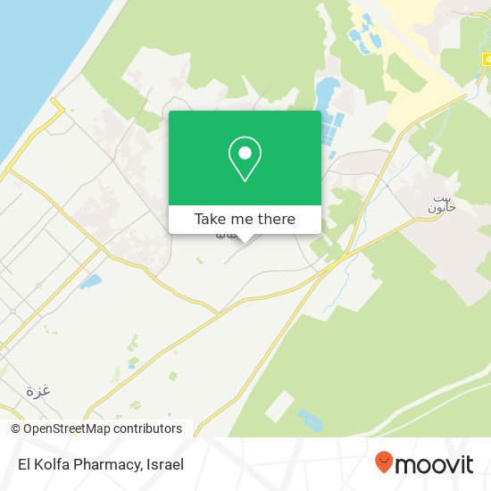 El Kolfa Pharmacy map