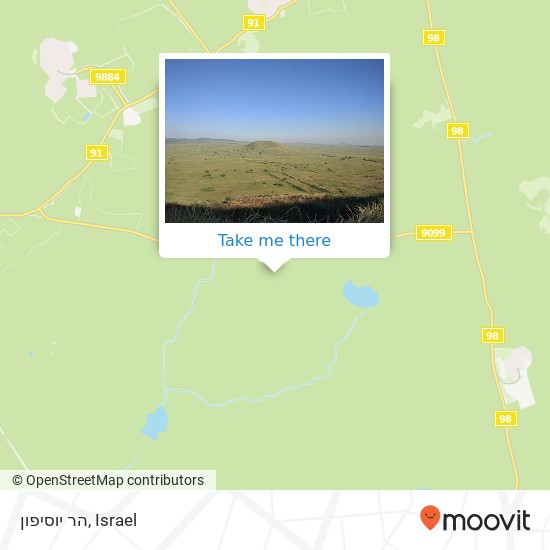 הר יוסיפון map