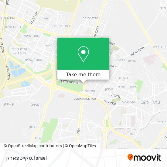 סקייטפארק map
