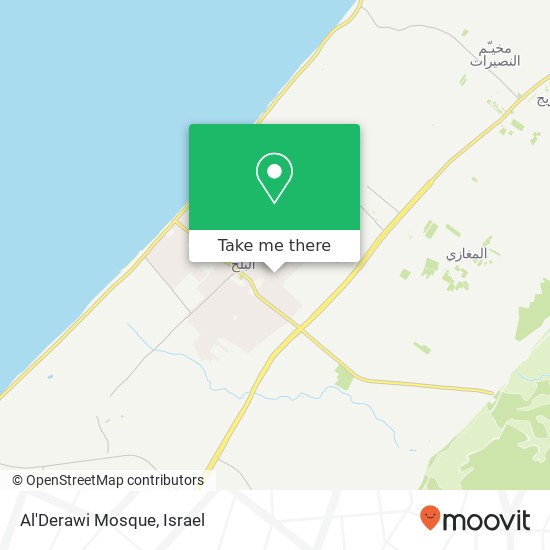 Al'Derawi Mosque map