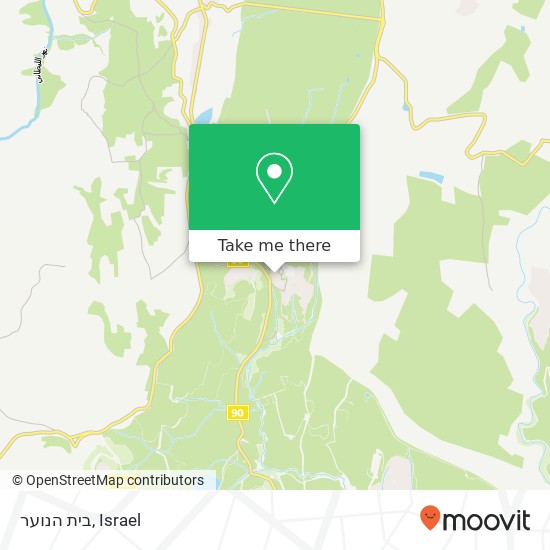 בית הנוער map