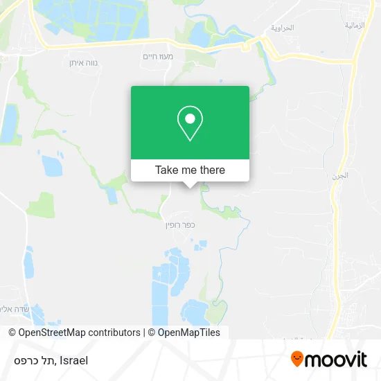 Карта תל כרפס