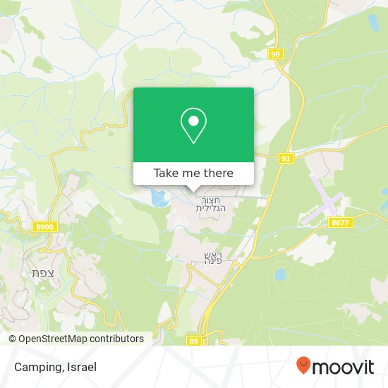 Карта Camping