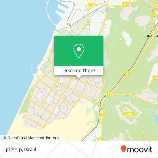 גן מילמן map