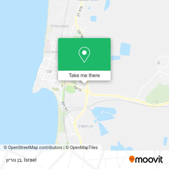 Карта בן גוריון