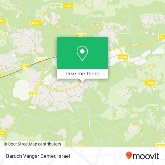 Baruch Vangar Center map