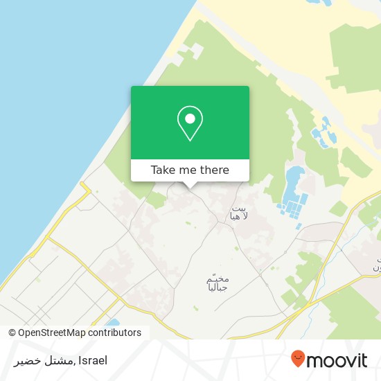 مشتل خضير map