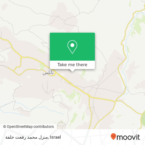 منزل محمد رفعت خلفة map