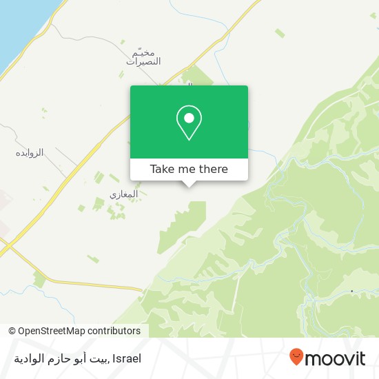 بيت أبو حازم الوادية map