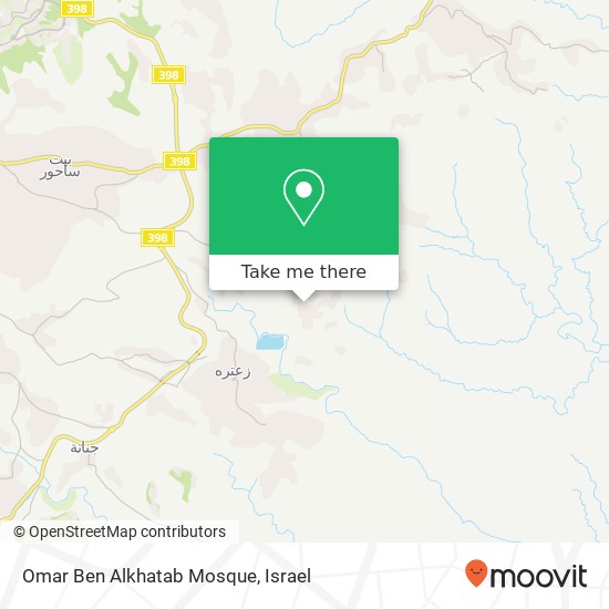Omar Ben Alkhatab Mosque map