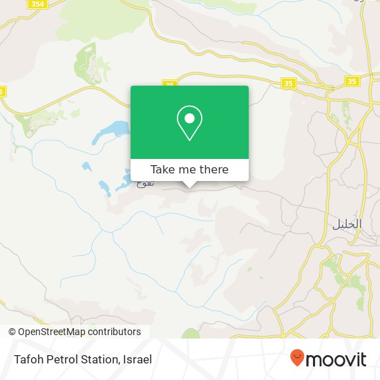 Tafoh Petrol Station map