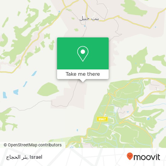 بئر الحجاج map