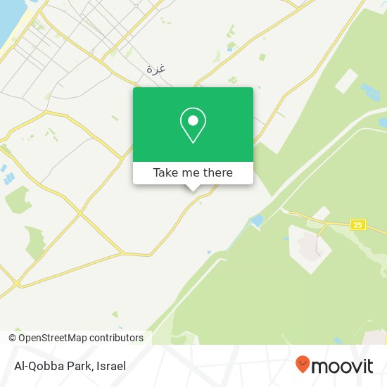 Al-Qobba Park map