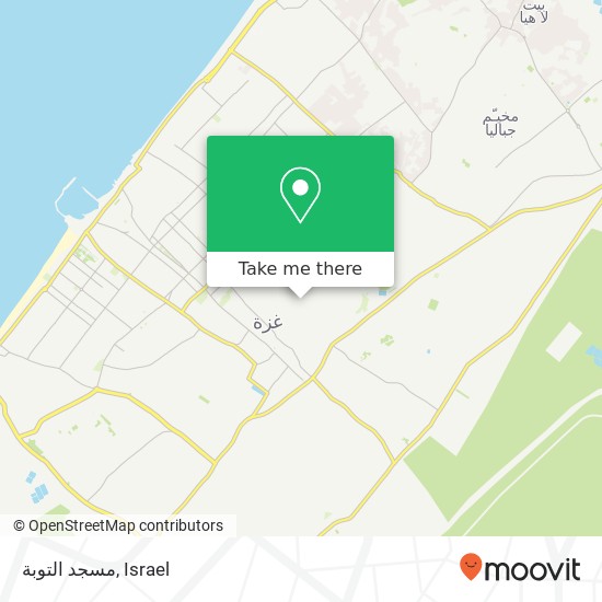 مسجد التوبة map