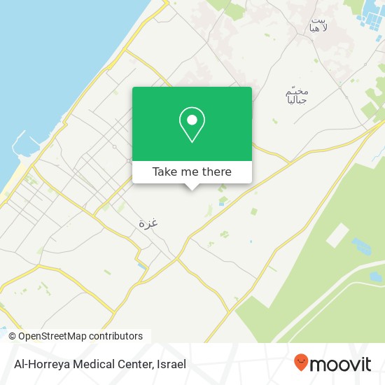 Карта Al-Horreya Medical Center