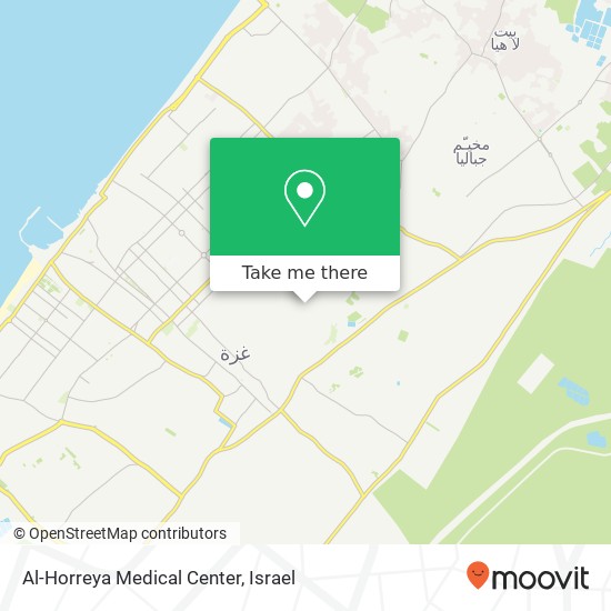 Al-Horreya Medical Center map