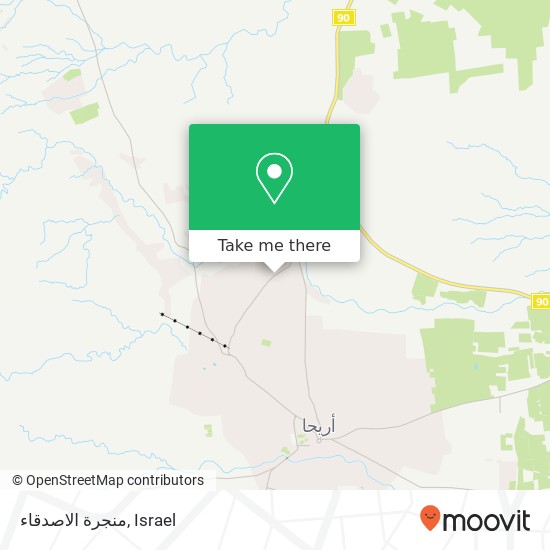 منجرة الاصدقاء map