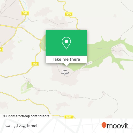 بيت ابو منقذ map