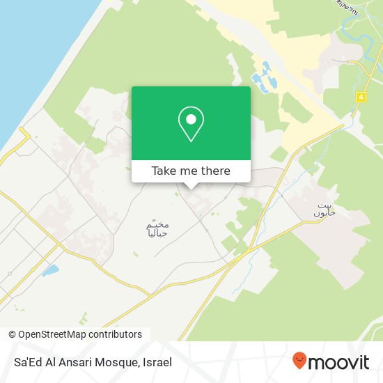 Sa'Ed Al Ansari Mosque map