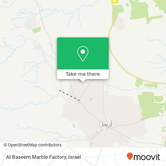 Al-Baseem Marble Factory map